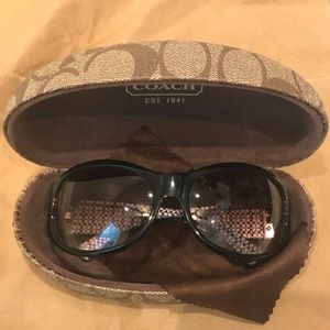 Coach Suzie Black Sunglass